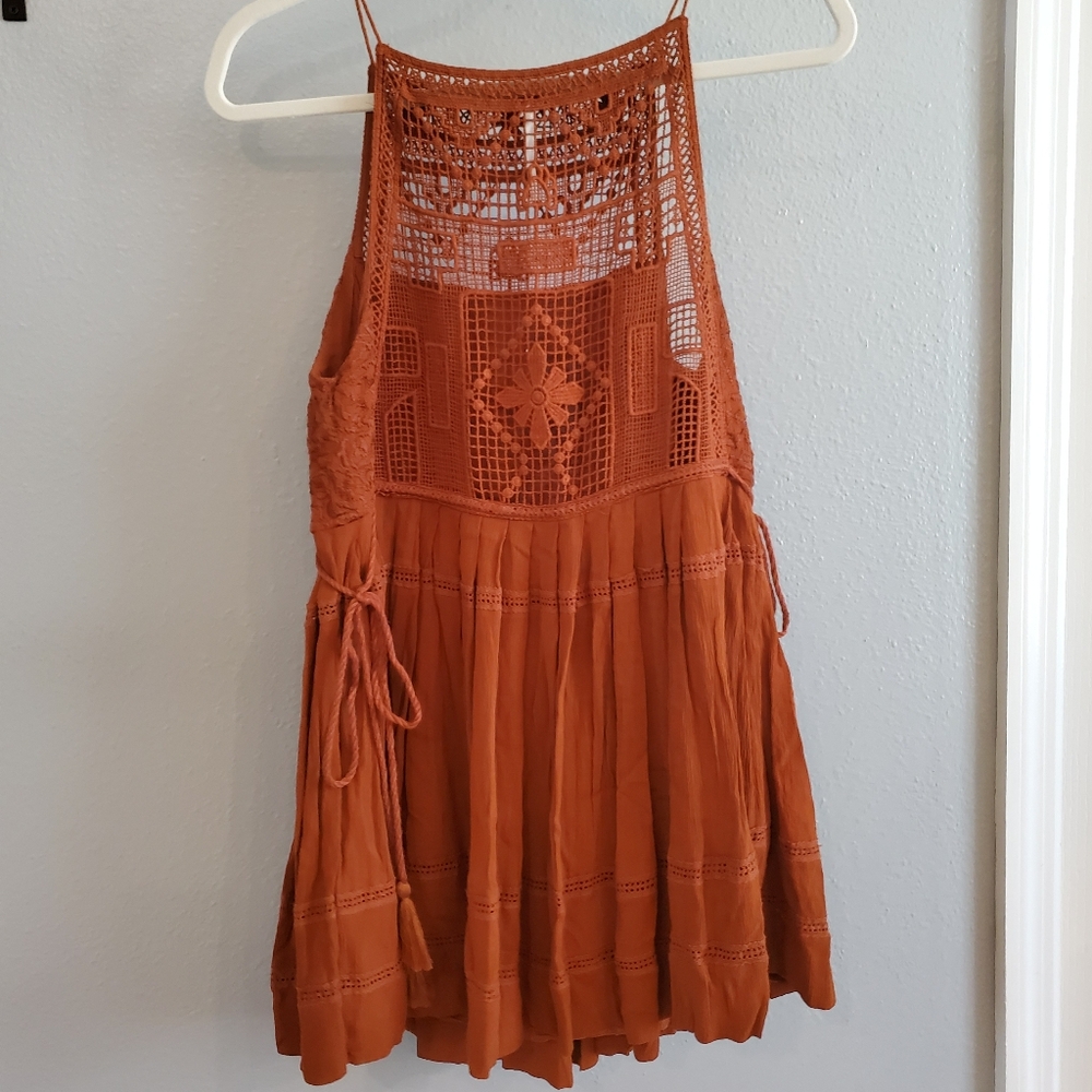 Free People Emily crochet mini dress, XS - Picture 6 of 6